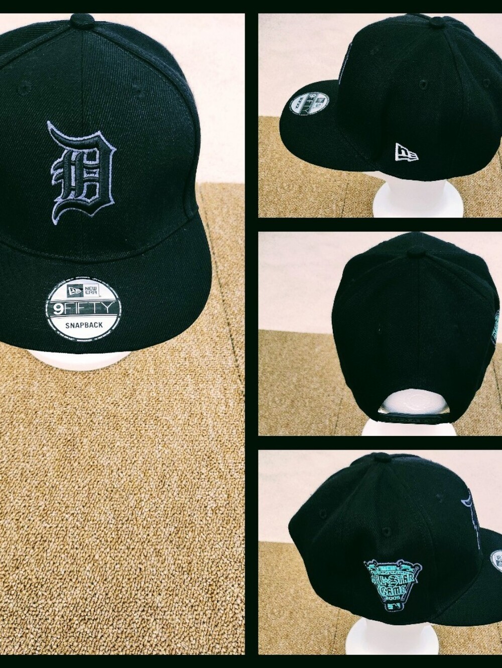 DETROIT TIGERS MLB BASEBALL SNAPBACK HAT.